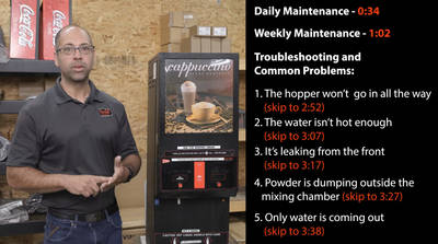 Hot Chocolate Whipper Maintenance